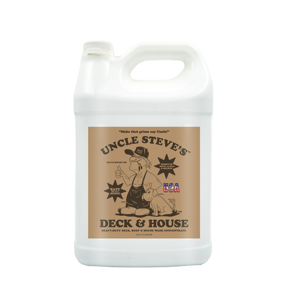 Uncle Steve's Roof, House & Deck Wash