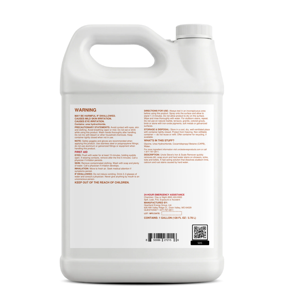 Uncle Steve's Iron & Scale Remover